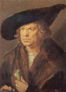 Albrecht Durer Portrait of a man oil